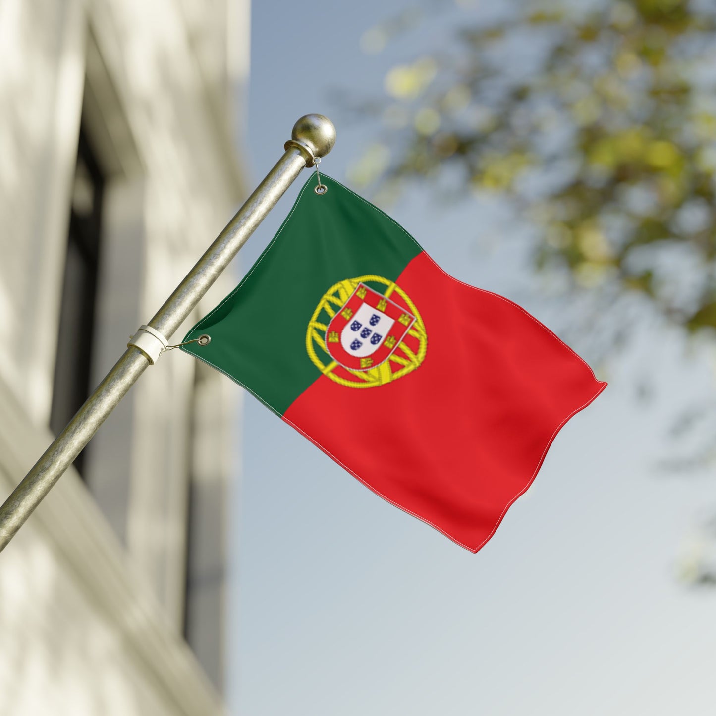 Portugal Double-Sided Outdoor Flag — National Flag Garden Banner