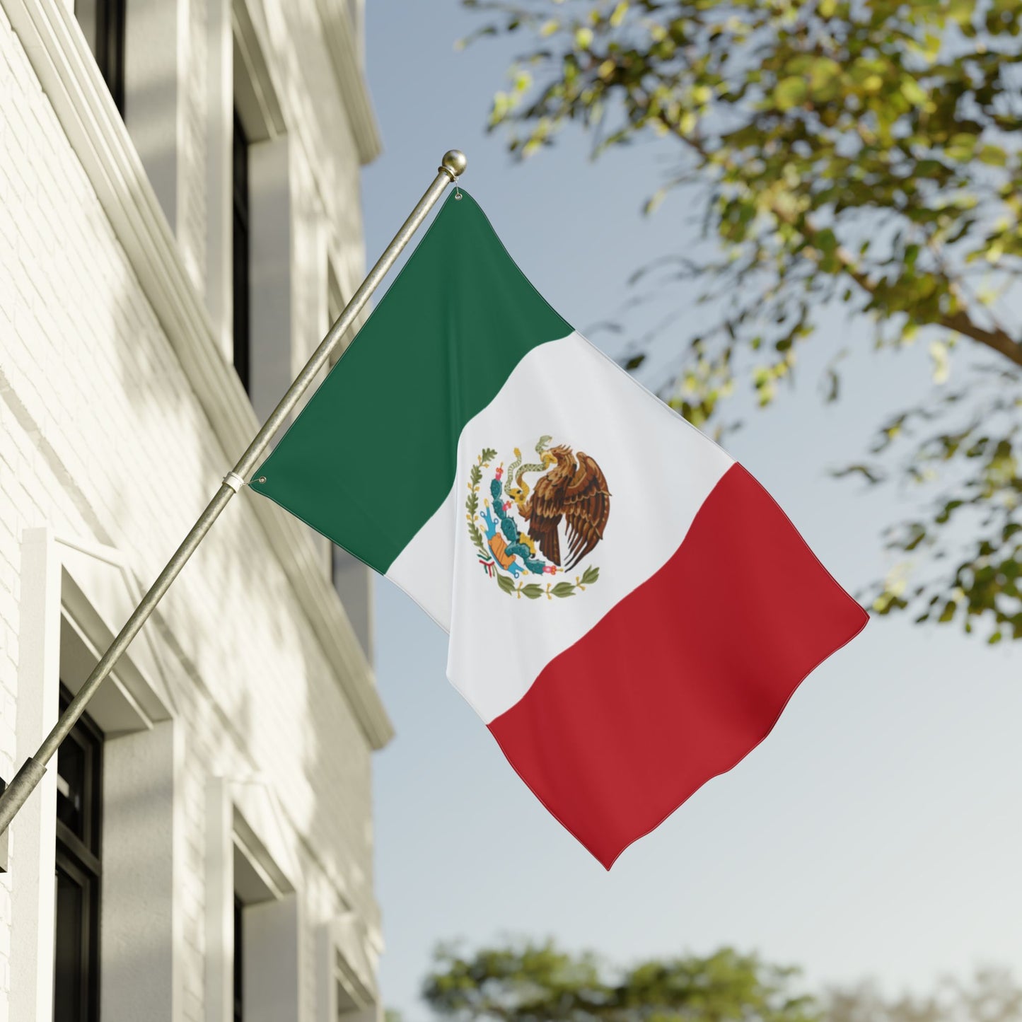 Mexican Flag - Double-Sided Outdoor Flag