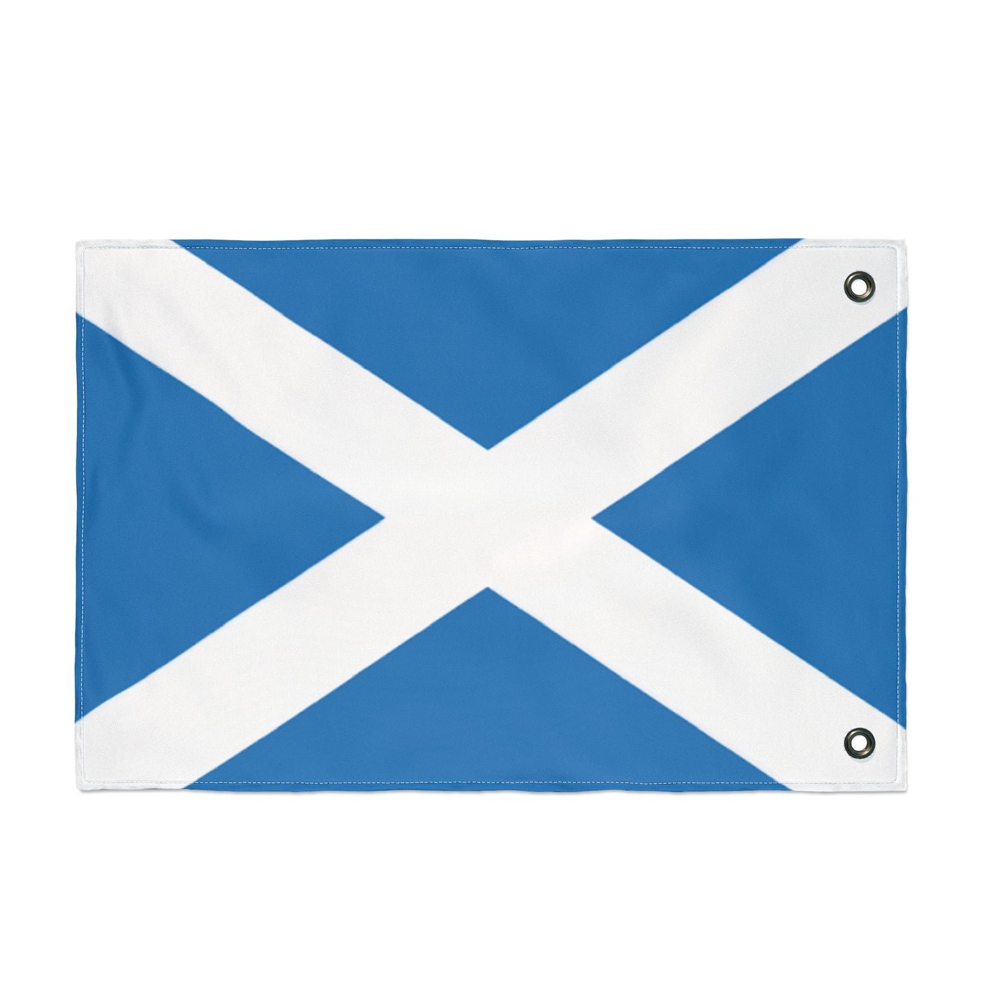 Scottish Saltire Double-Sided Flag — Scotland St. Andrew's Day, Patriotic Outdoor & Indoor Banner