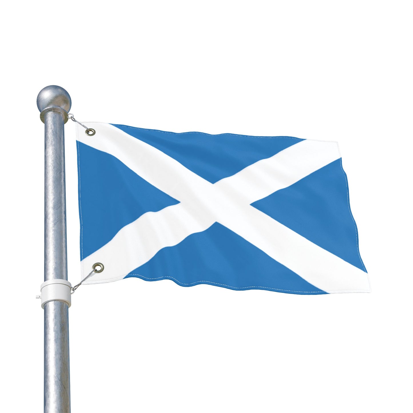 Scottish Saltire Double-Sided Flag — Scotland St. Andrew's Day, Patriotic Outdoor & Indoor Banner