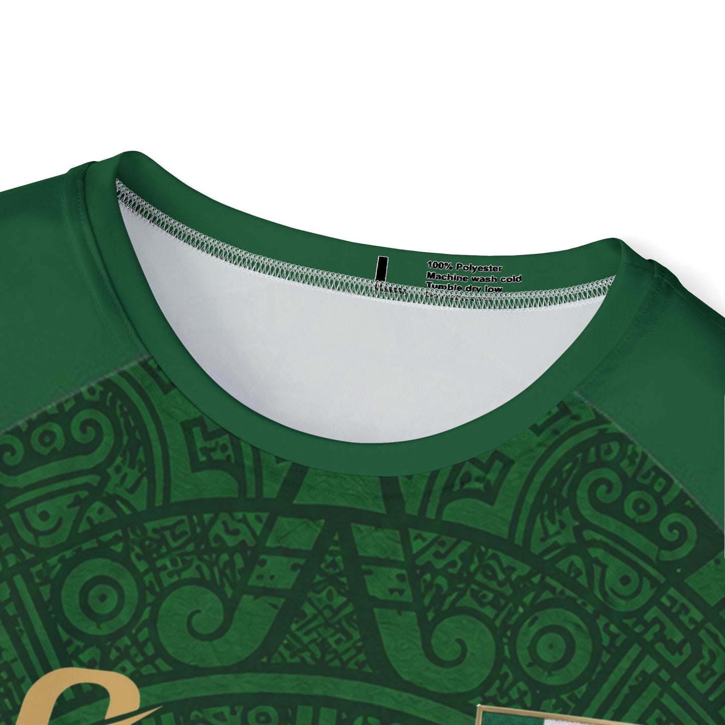Mexico Green Soccer Jersey — Number 10 AOP Fan Shirt
