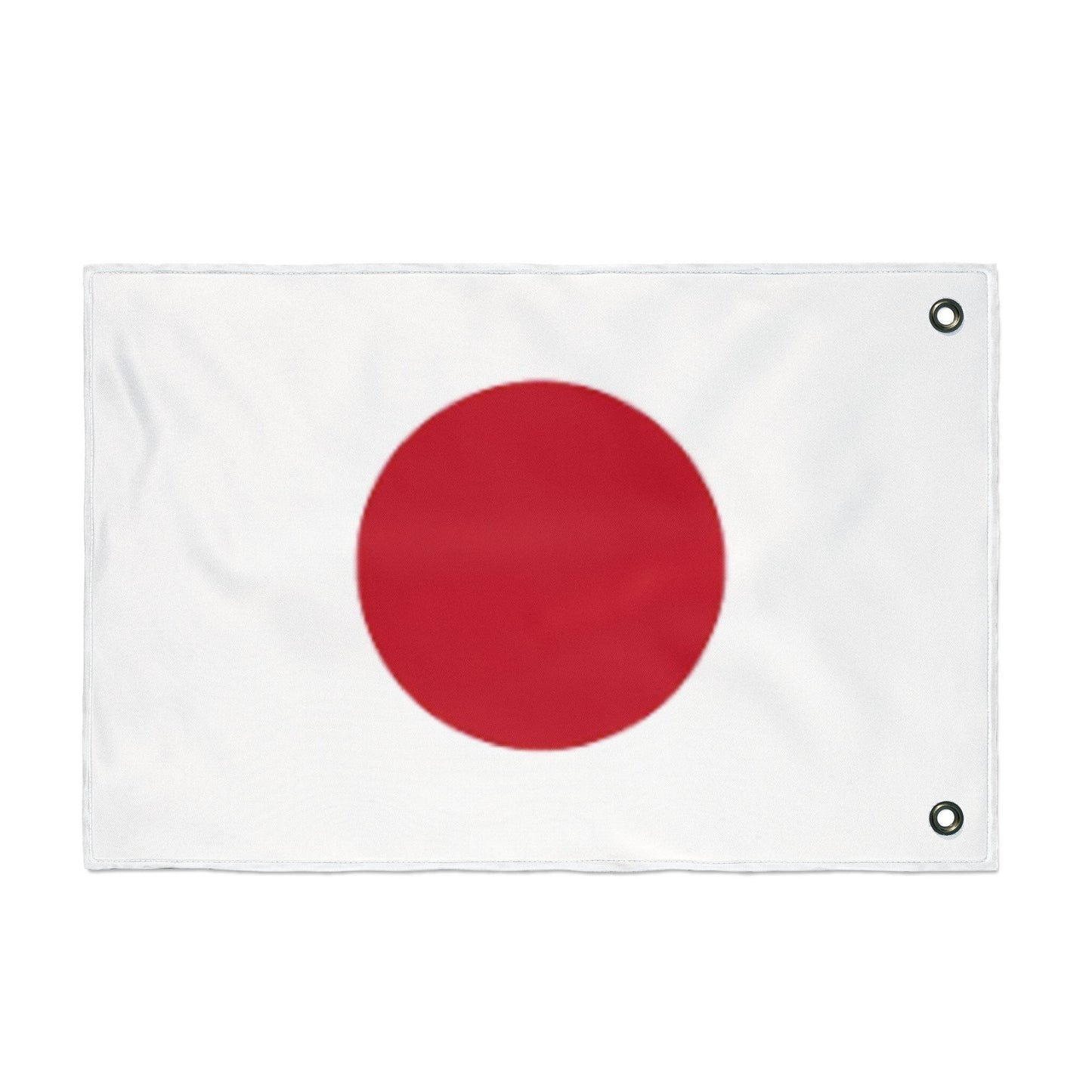Japan Flag - Double-Sided National Flag (Red Hinomaru on White)