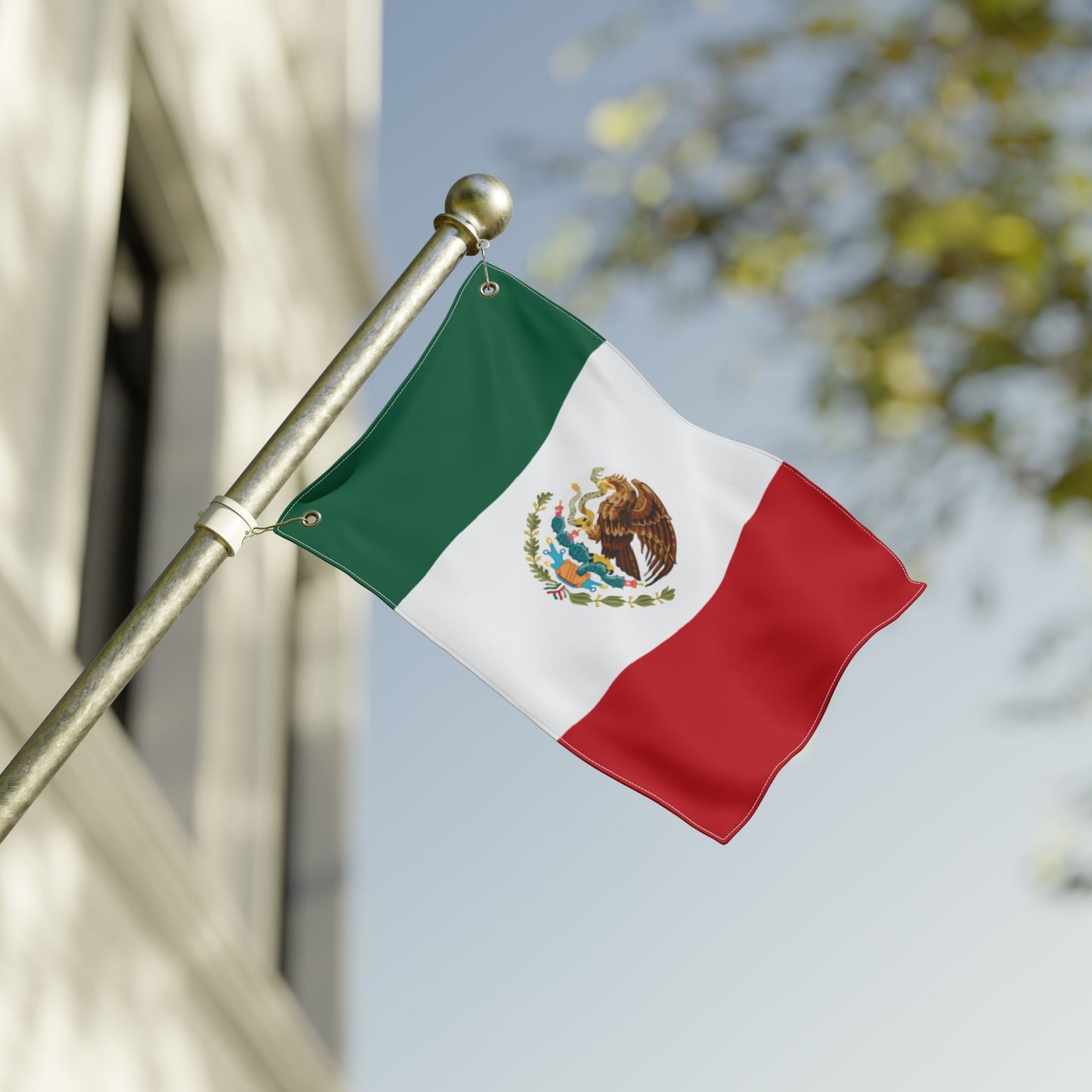 Mexican Flag - Double-Sided Outdoor Flag