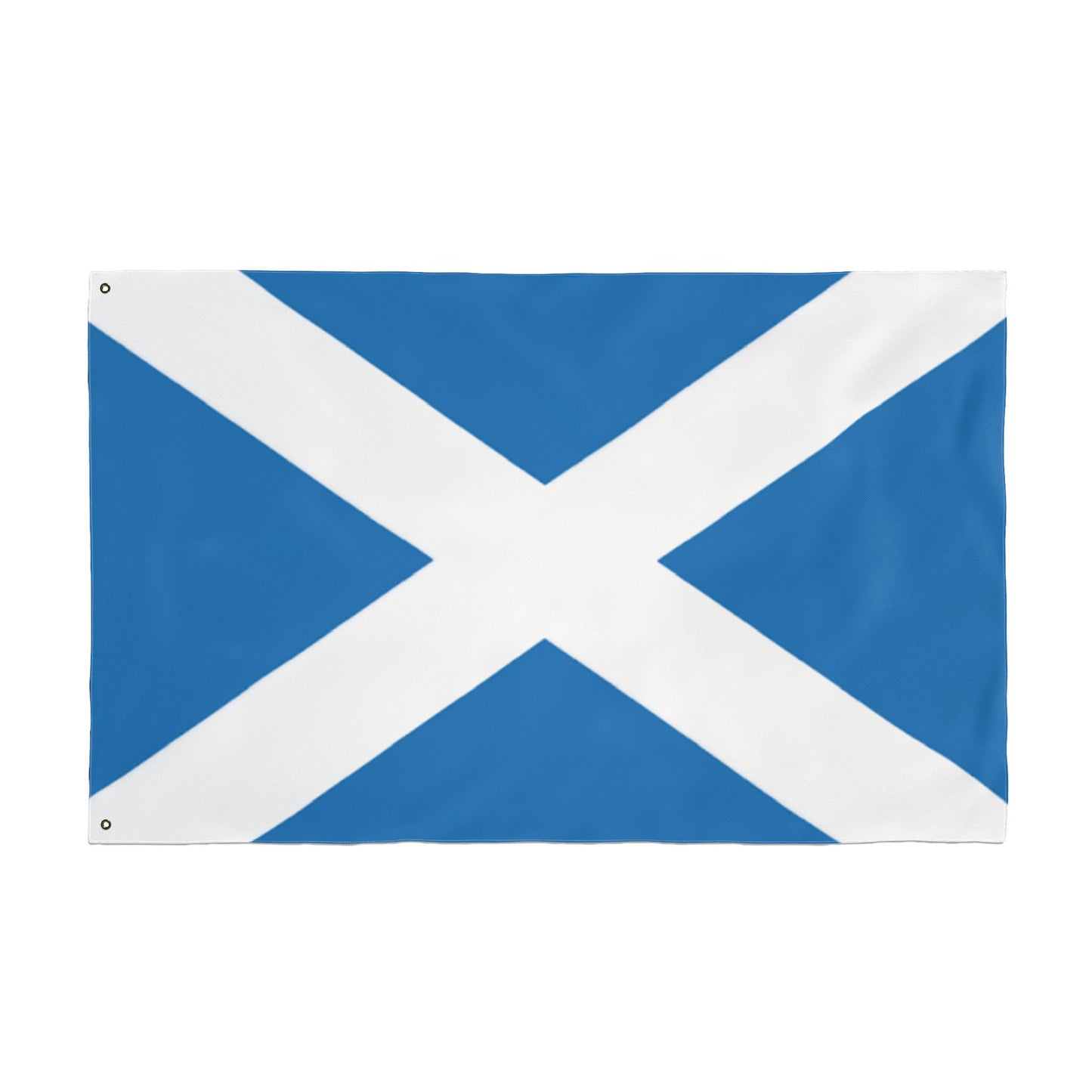 Scottish Saltire Double-Sided Flag — Scotland St. Andrew's Day, Patriotic Outdoor & Indoor Banner