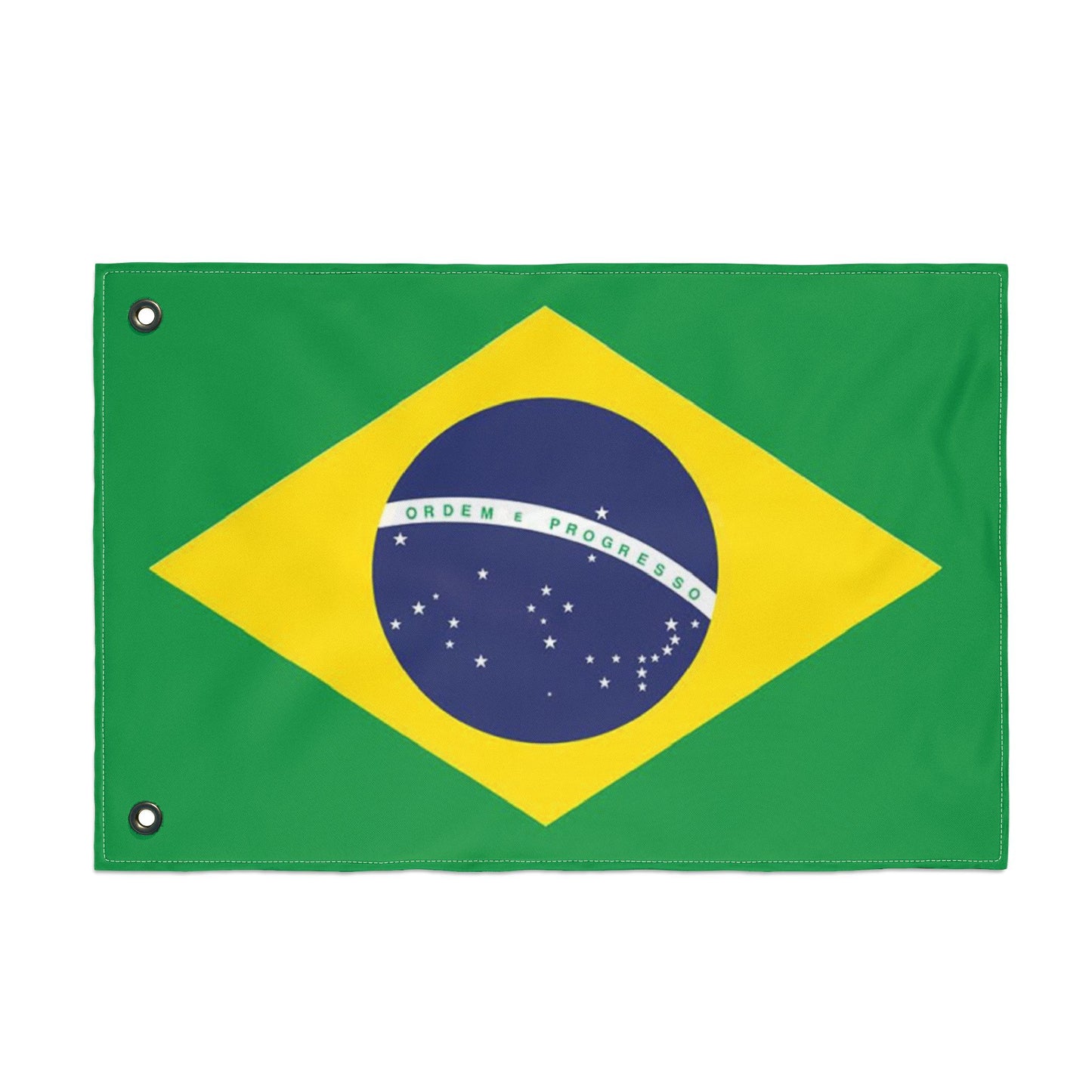 Brazil Flag — Double-Sided Outdoor Flag (Ordem e Progresso)