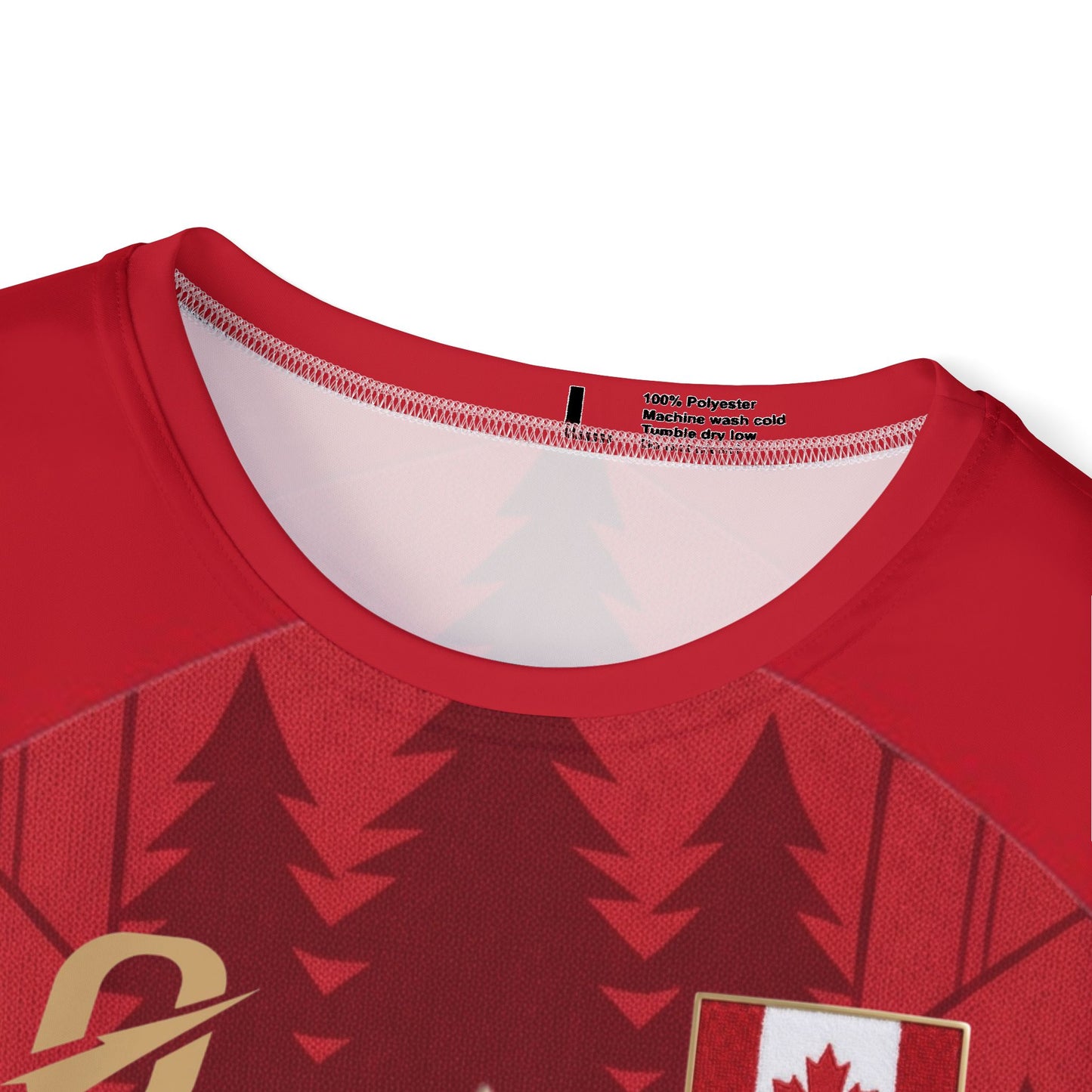 Canada Maple Leaf Gold 19 Sports Jersey