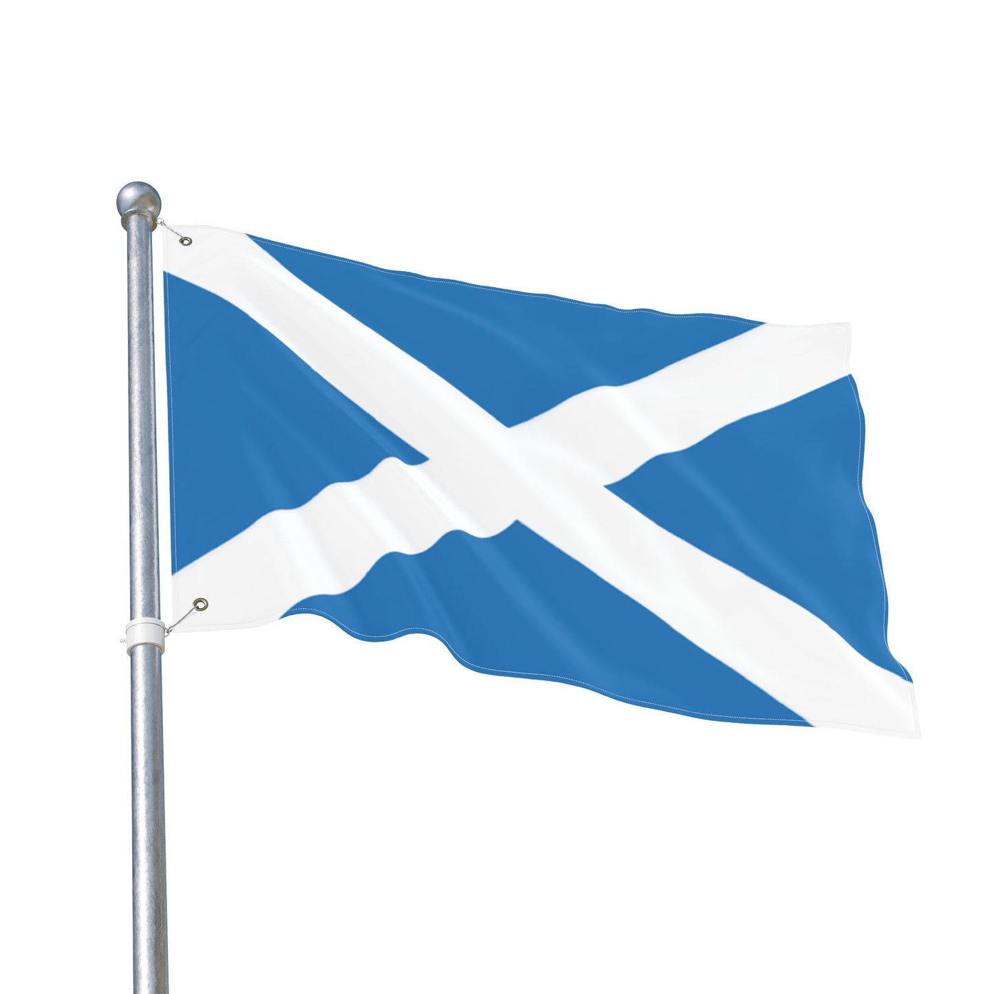 Scottish Saltire Double-Sided Flag — Scotland St. Andrew's Day, Patriotic Outdoor & Indoor Banner