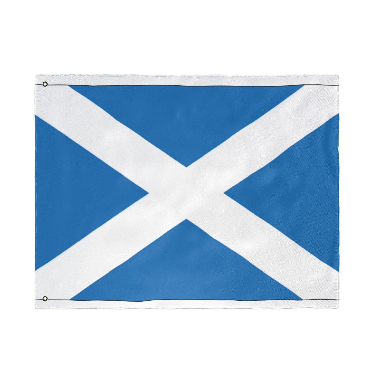 Scottish Saltire Double-Sided Flag — Scotland St. Andrew's Day, Patriotic Outdoor & Indoor Banner