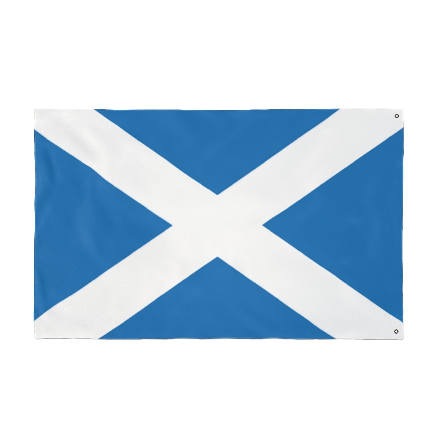 Scottish Saltire Double-Sided Flag — Scotland St. Andrew's Day, Patriotic Outdoor & Indoor Banner