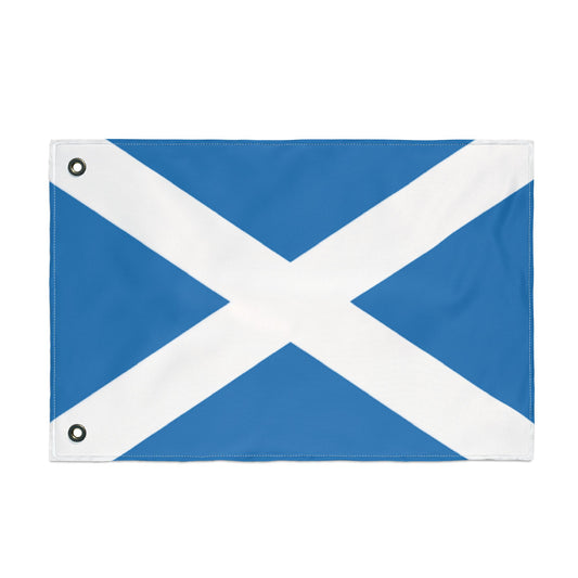 Scottish Saltire Double-Sided Flag — Scotland St. Andrew's Day, Patriotic Outdoor & Indoor Banner